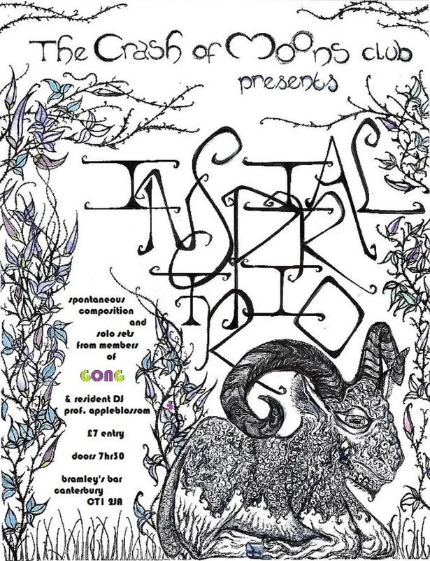 flyer for crash of moons club