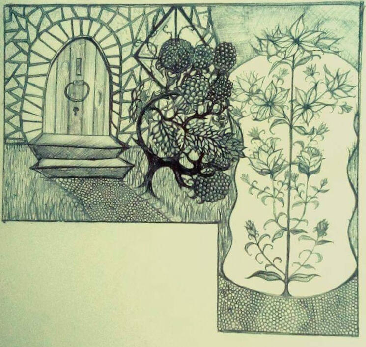 blackberries, for you are here: the biography of a moment, by matthew watkins (inamorata press)